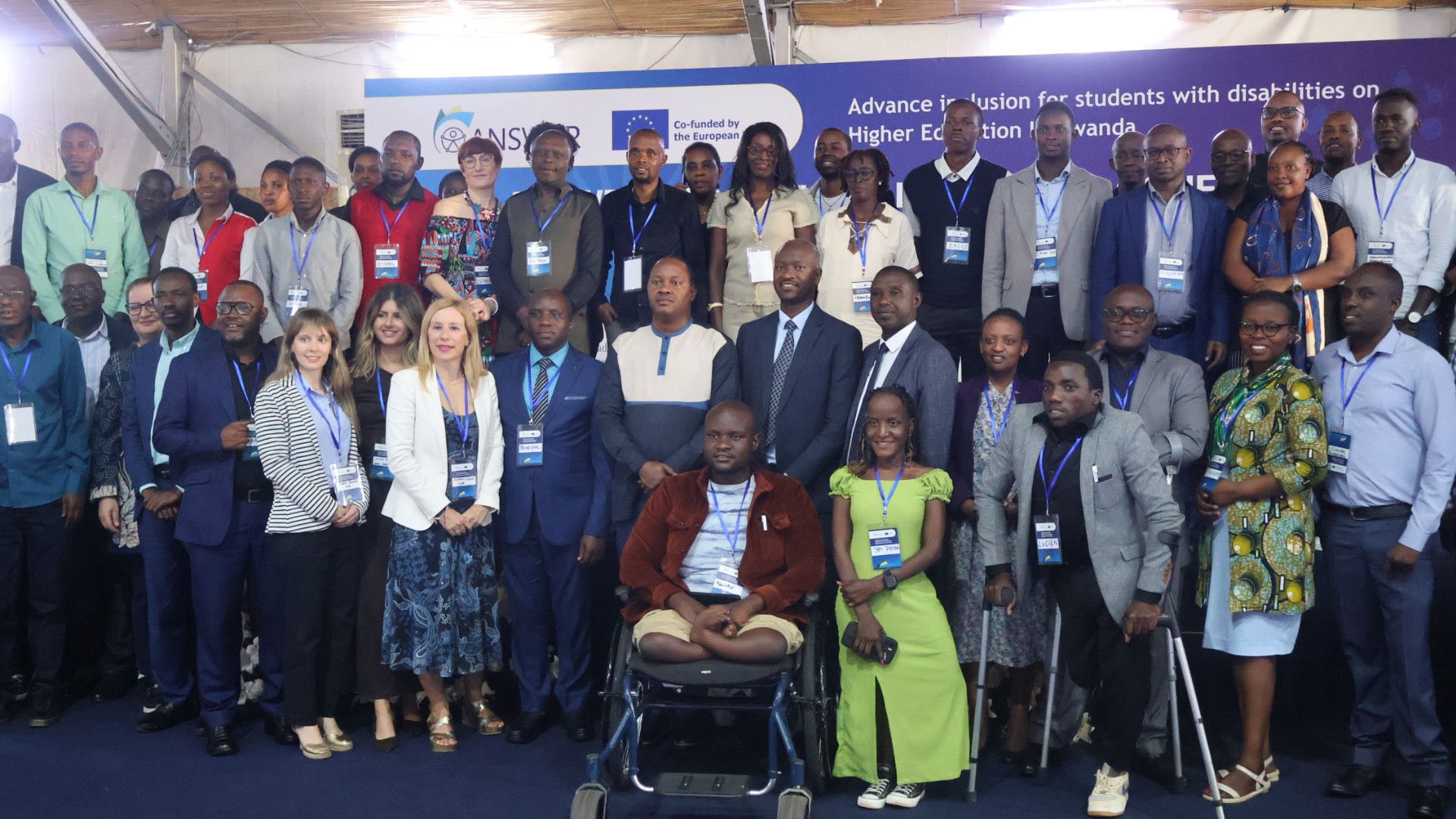 Group photo at the end of the Final Conference