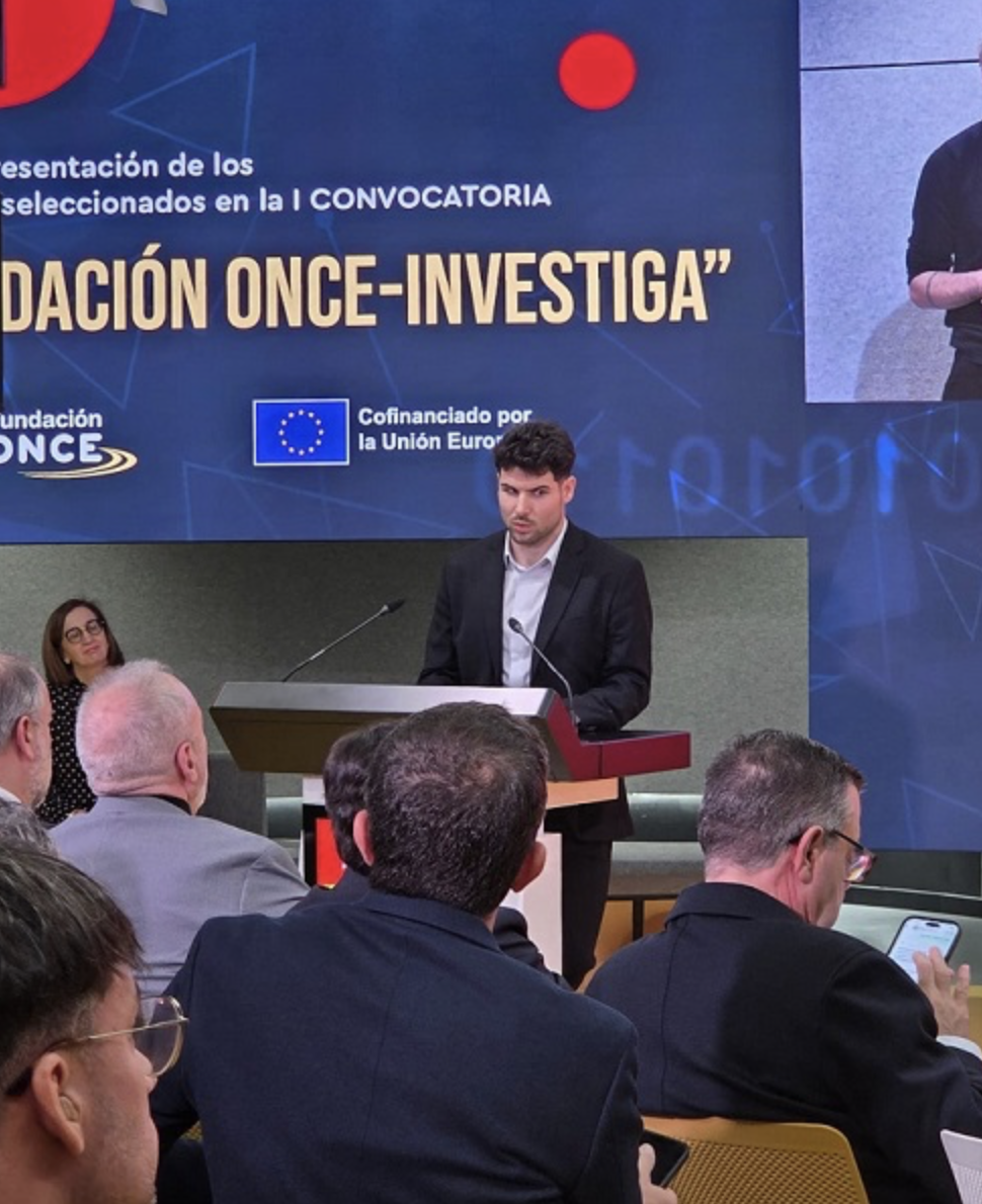 UA PhD student awarded prestigious Fundación ONCE Investiga scholarship to boost doctoral research