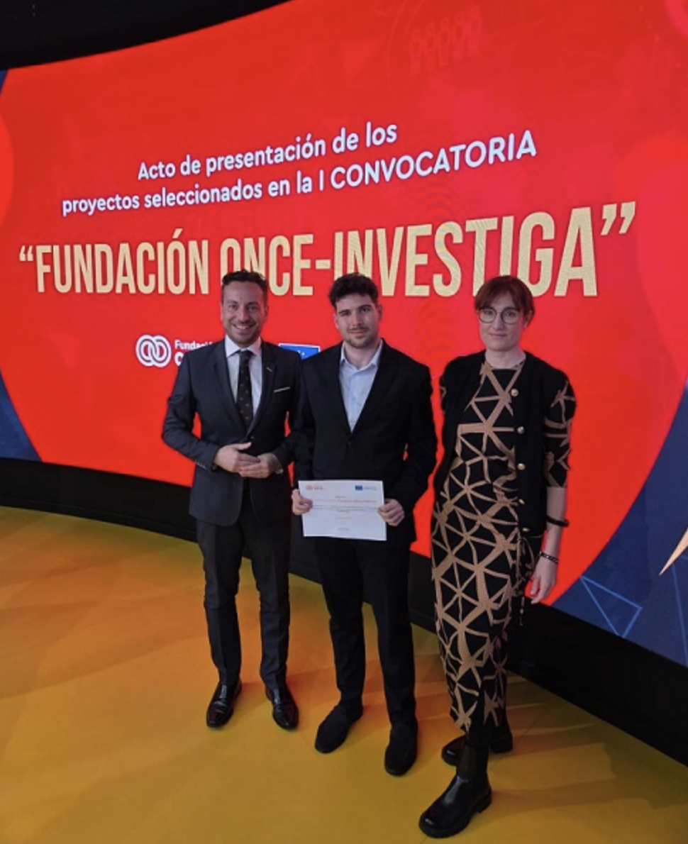 UA PhD student awarded prestigious Fundación ONCE Investiga scholarship to boost doctoral research