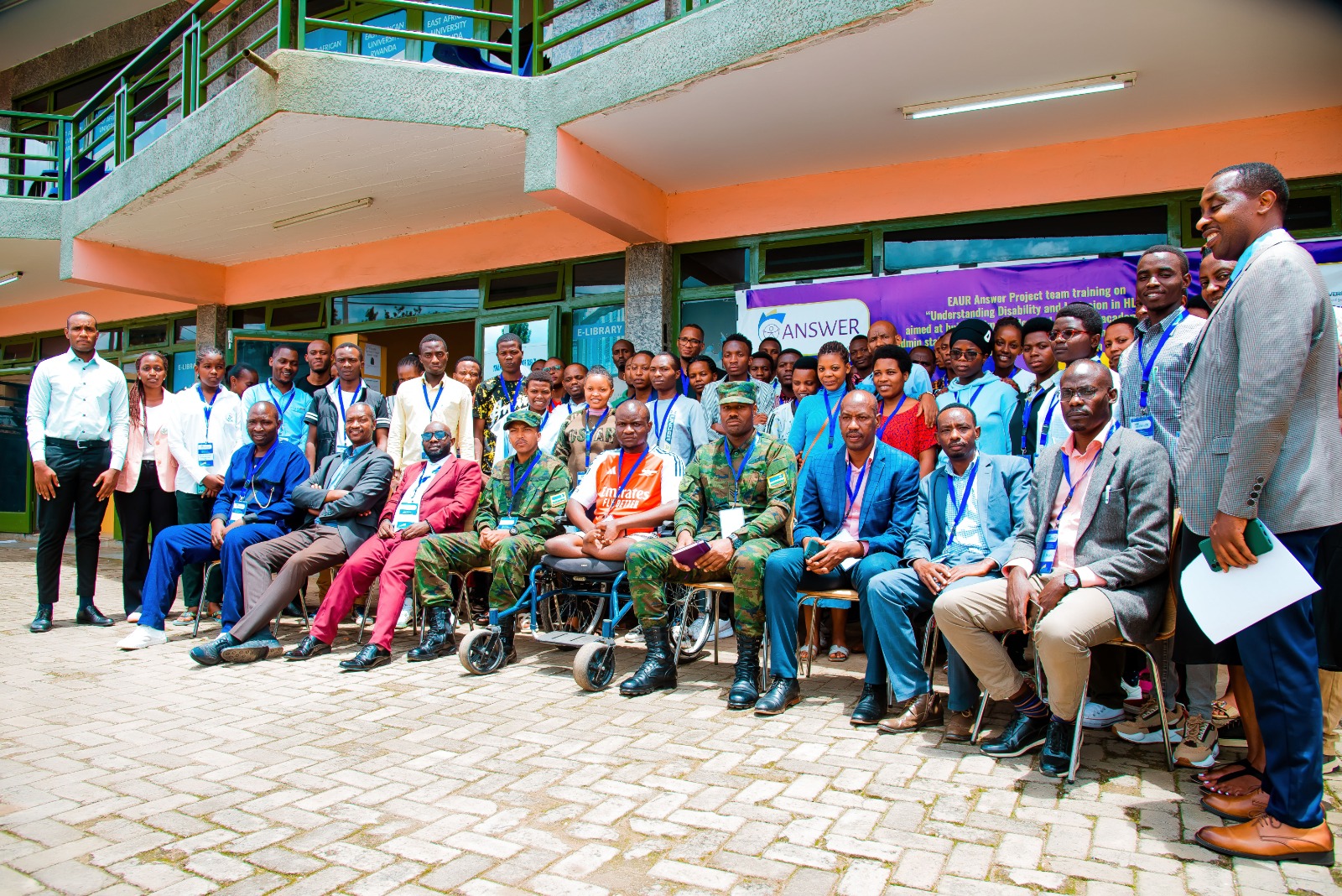 East African University Rwanda (EAUR) Advances Inclusive Education through the ANSWER Project Pilot Trainings