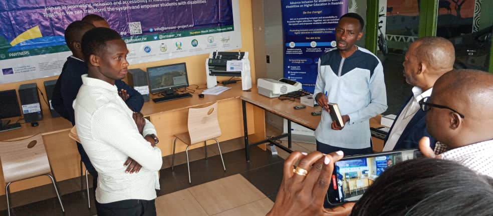 NCPD visiting EAUR Student Support Center