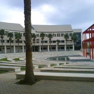 Image of "Aulario 2" at the campus of the University of Alicante