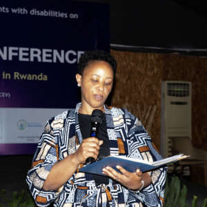 “The most powerful tool for inclusion is not technology or policy, but the deliberate choice to act,” Hon. Mbabazi Olivia, Member of Parliament representing Persons with Disabilities