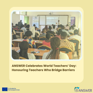 ANSWER celebrates World Teachers' Day