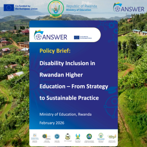 ANSWER presents our Policy Brief