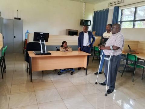 NCPD visiting UR Students Support Center